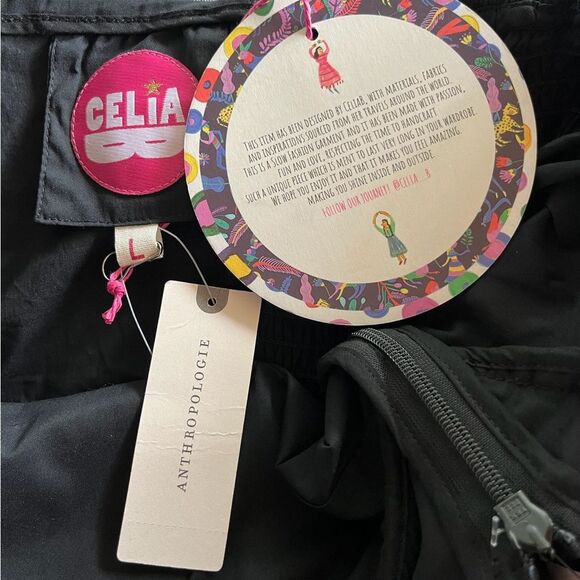 NWT Anthropologie CeliaB BALTIC ONE-SHOULDER PLEATED RUFFLED MINI DRESS - Picture 7 of 9